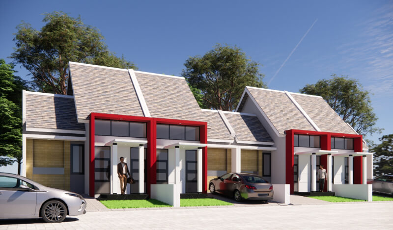 Desain Rumah New Ruby Land Type 33